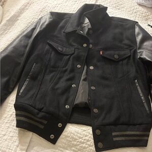 Levi's Black Bomber Jacket